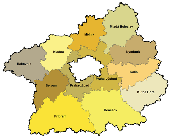 Středočeský kraj – realizace ČOV